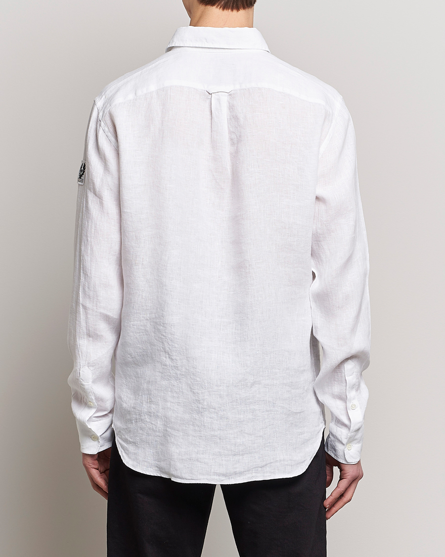 Herre | Skjorter | Belstaff | Pitch Linen Pocket Shirt White