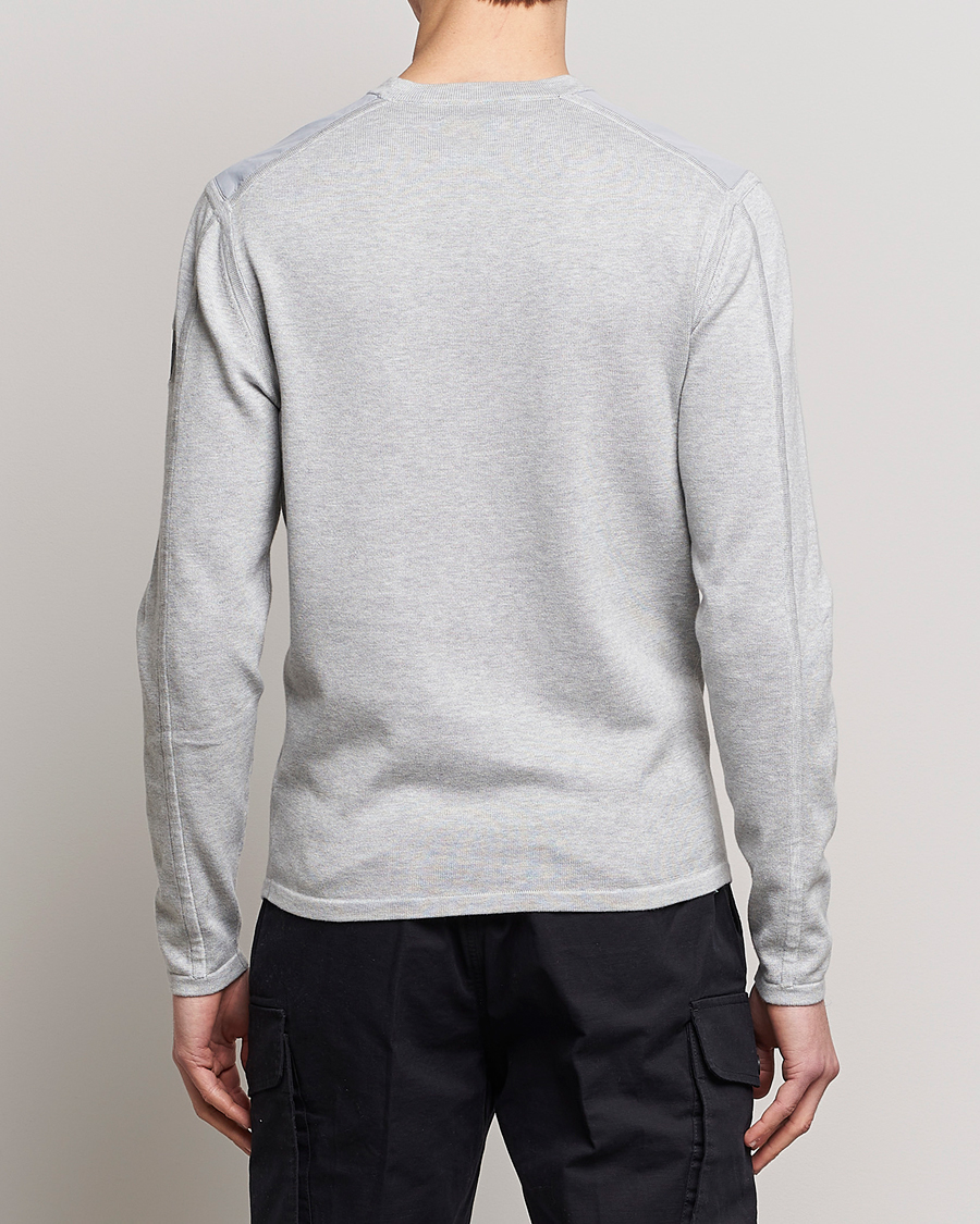 Herre | Trøjer | Belstaff | Curve Cotton Crew Neck Old Silver Heather