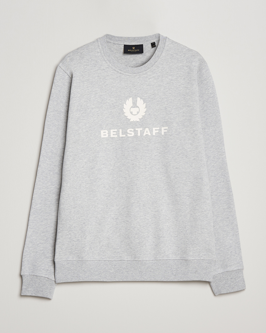 Herre | Trøjer | Belstaff | Signature Crewneck Old Silver Heather