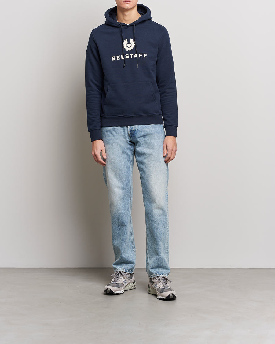 Herre | Trøjer | Belstaff | Signature Hoodie Dark Ink