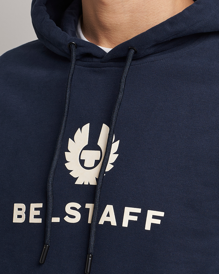 Herre | Trøjer | Belstaff | Signature Hoodie Dark Ink