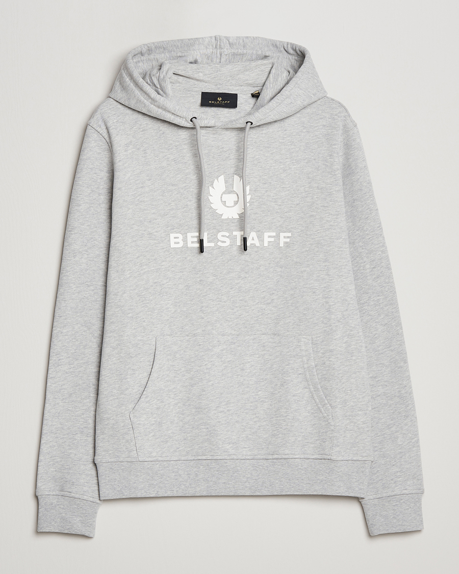 Herre | Trøjer | Belstaff | Signature Hoodie Old Silver Heather
