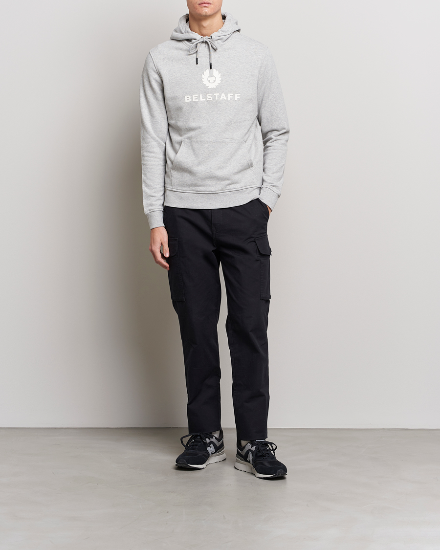 Herre | Trøjer | Belstaff | Signature Hoodie Old Silver Heather