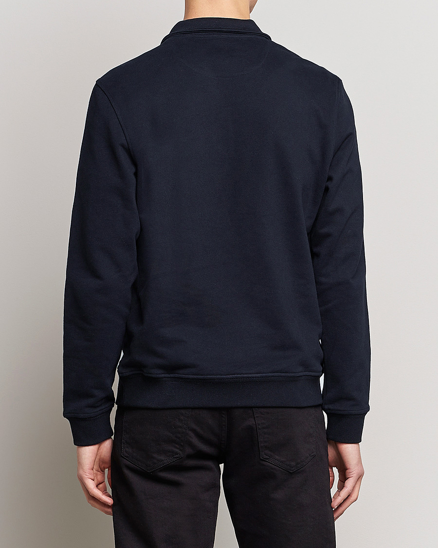 Herre | Trøjer | Belstaff | Signature Half Zip Sweatshirt Dark Ink