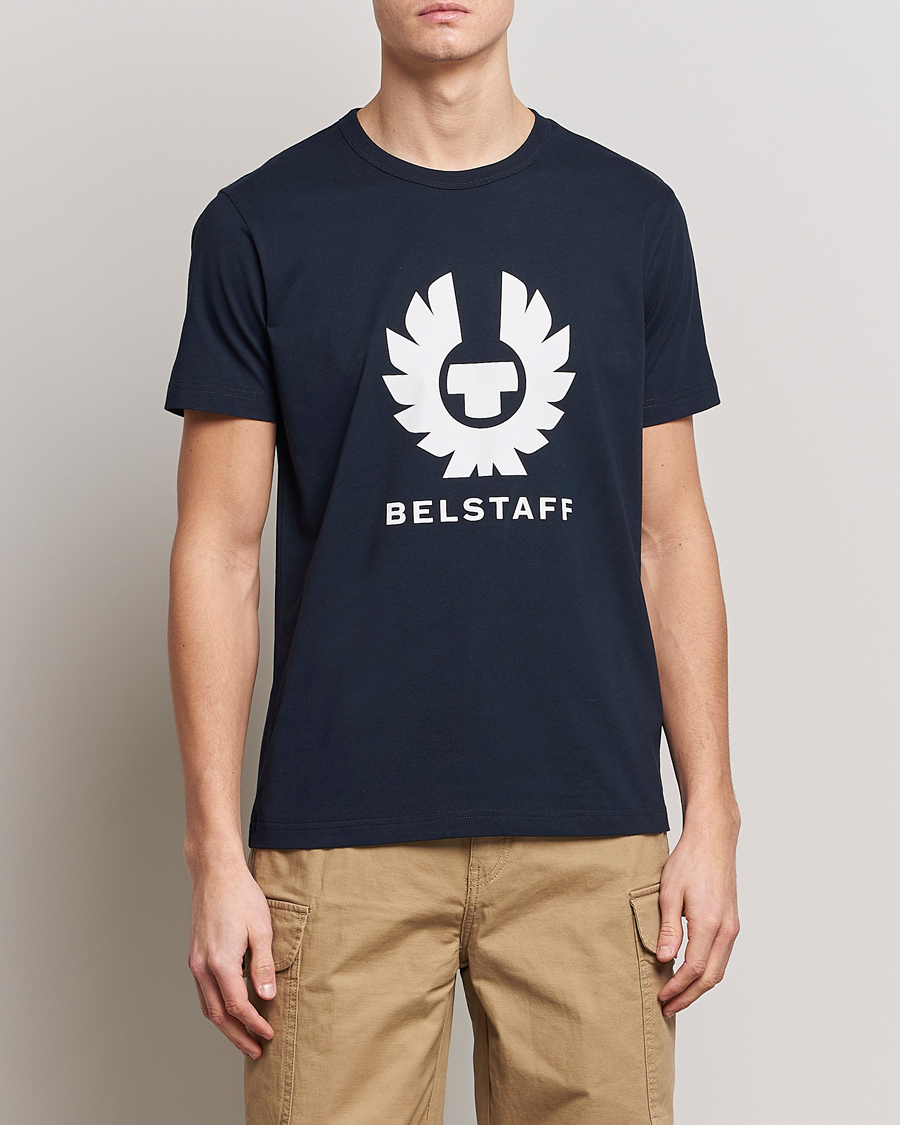 Herre | Udsalg tøj | Belstaff | Phoenix Logo T-Shirt Dark Ink