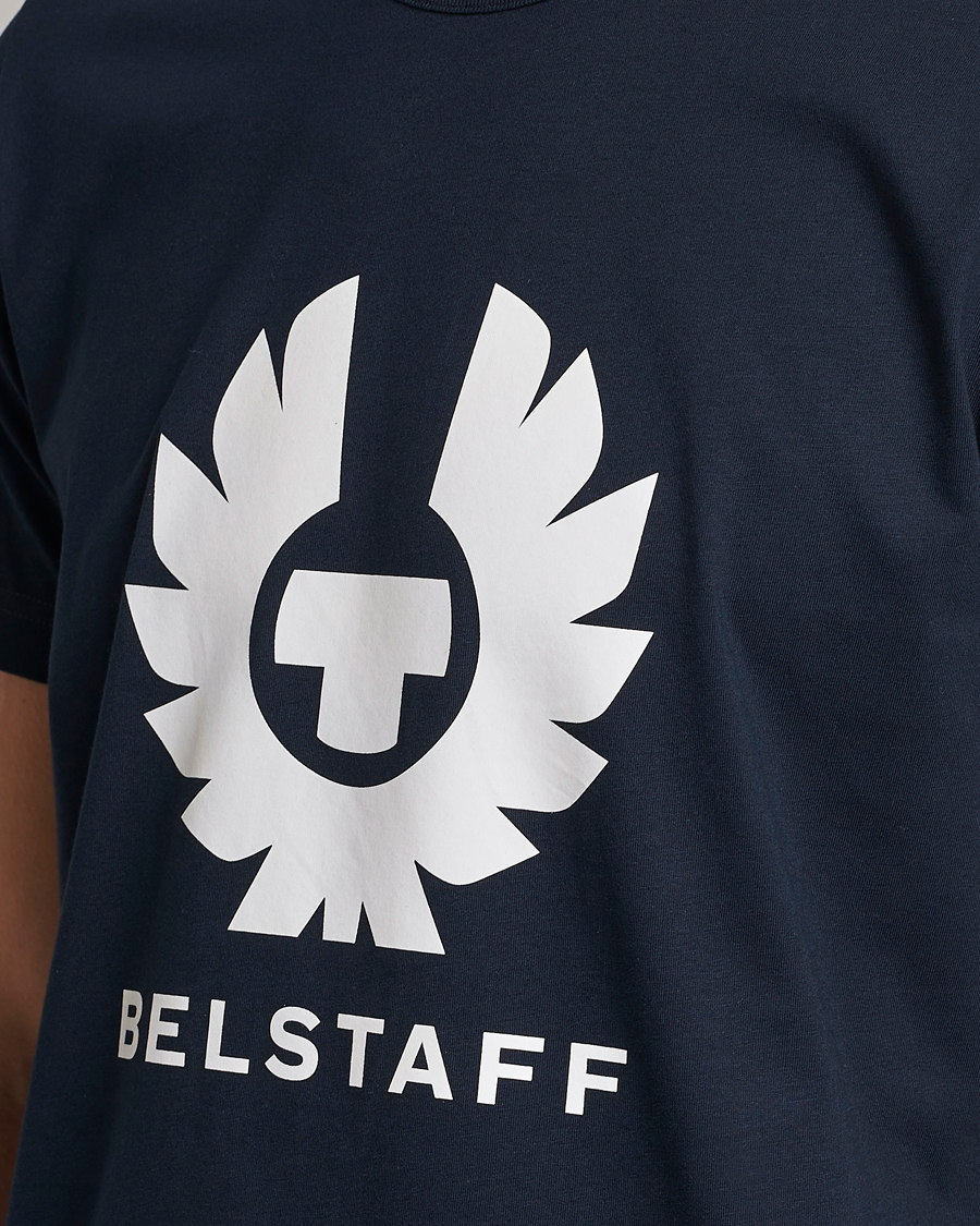 Herre | T-Shirts | Belstaff | Phoenix Logo T-Shirt Dark Ink