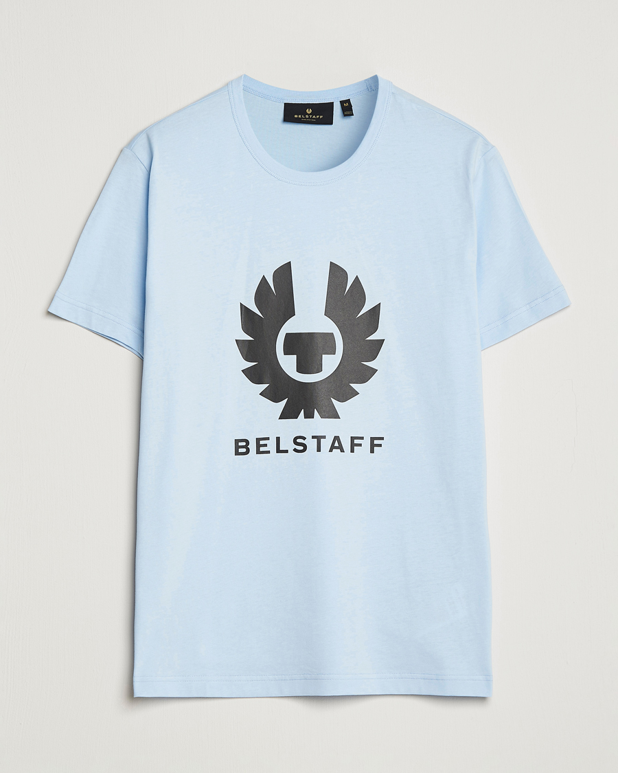Herre | T-Shirts | Belstaff | Phoenix Logo T-Shirt Sky Blue