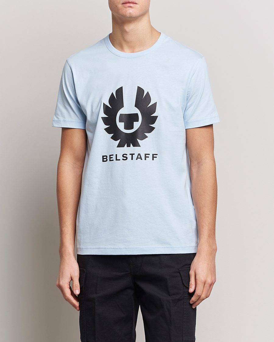 Herre | T-Shirts | Belstaff | Phoenix Logo T-Shirt Sky Blue