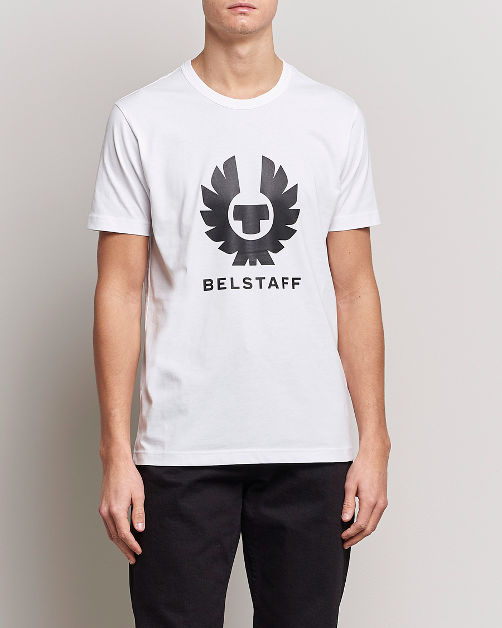 Herre | Kortærmede t-shirts | Belstaff | Phoenix Logo T-Shirt White