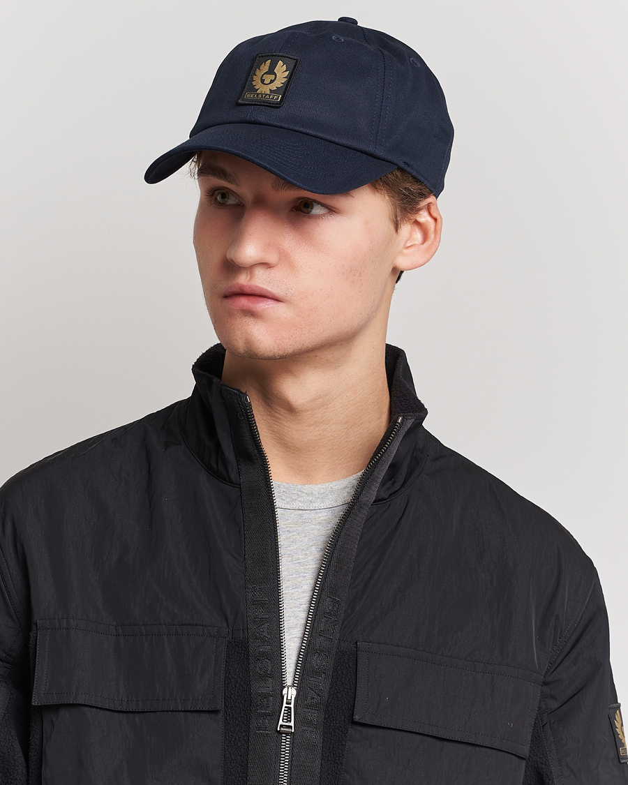 Herre | Belstaff Phoenix Logo Cap Navy | Belstaff | Phoenix Logo Cap Navy