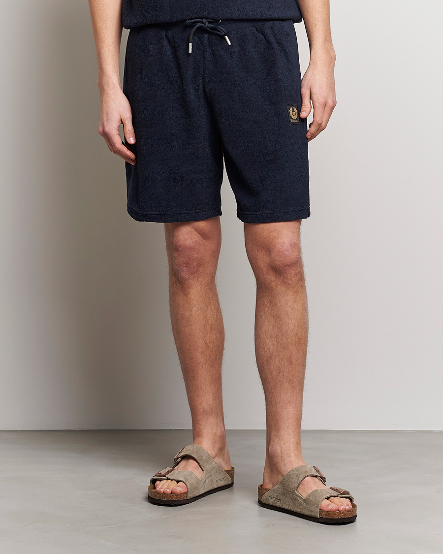 Herre | Shorts | Belstaff | Trawler Terry Shorts Dark Ink