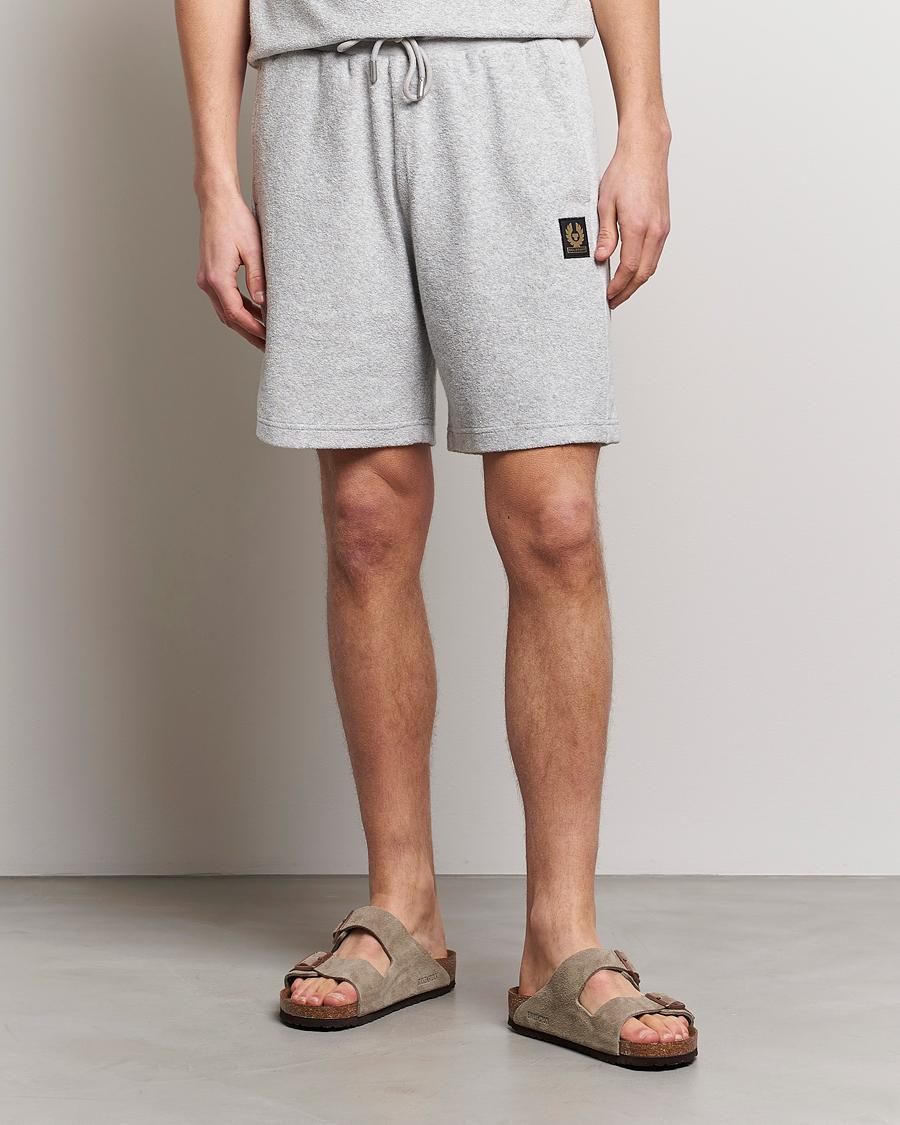 Herre | Shorts | Belstaff | Trawler Terry Shorts Old Silver Heather