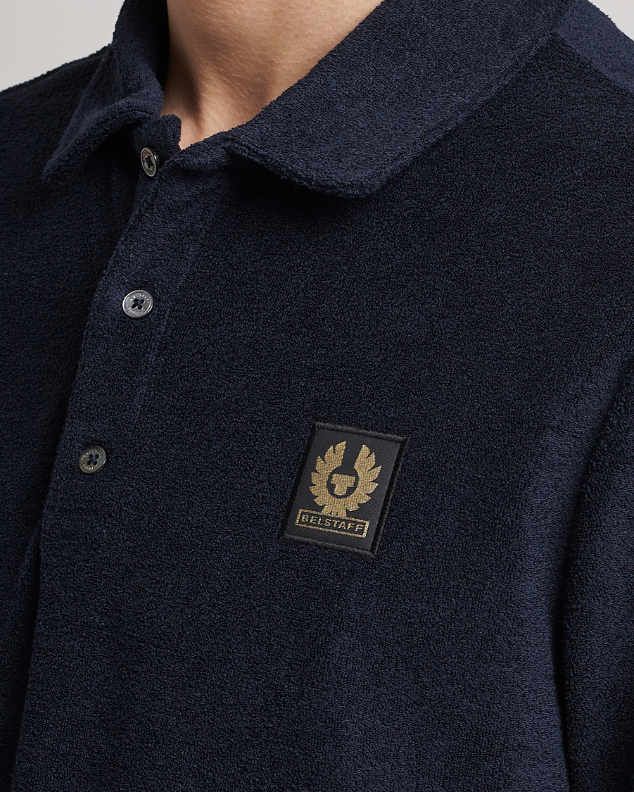 Herre | Polotrøjer | Belstaff | Tether Terry Polo Dark Ink