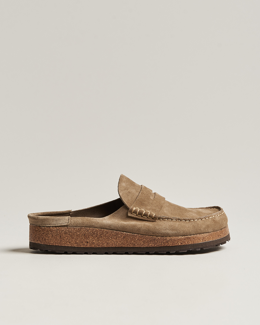 Herre | BIRKENSTOCK Naples Taupe Suede | BIRKENSTOCK | Naples Taupe Suede