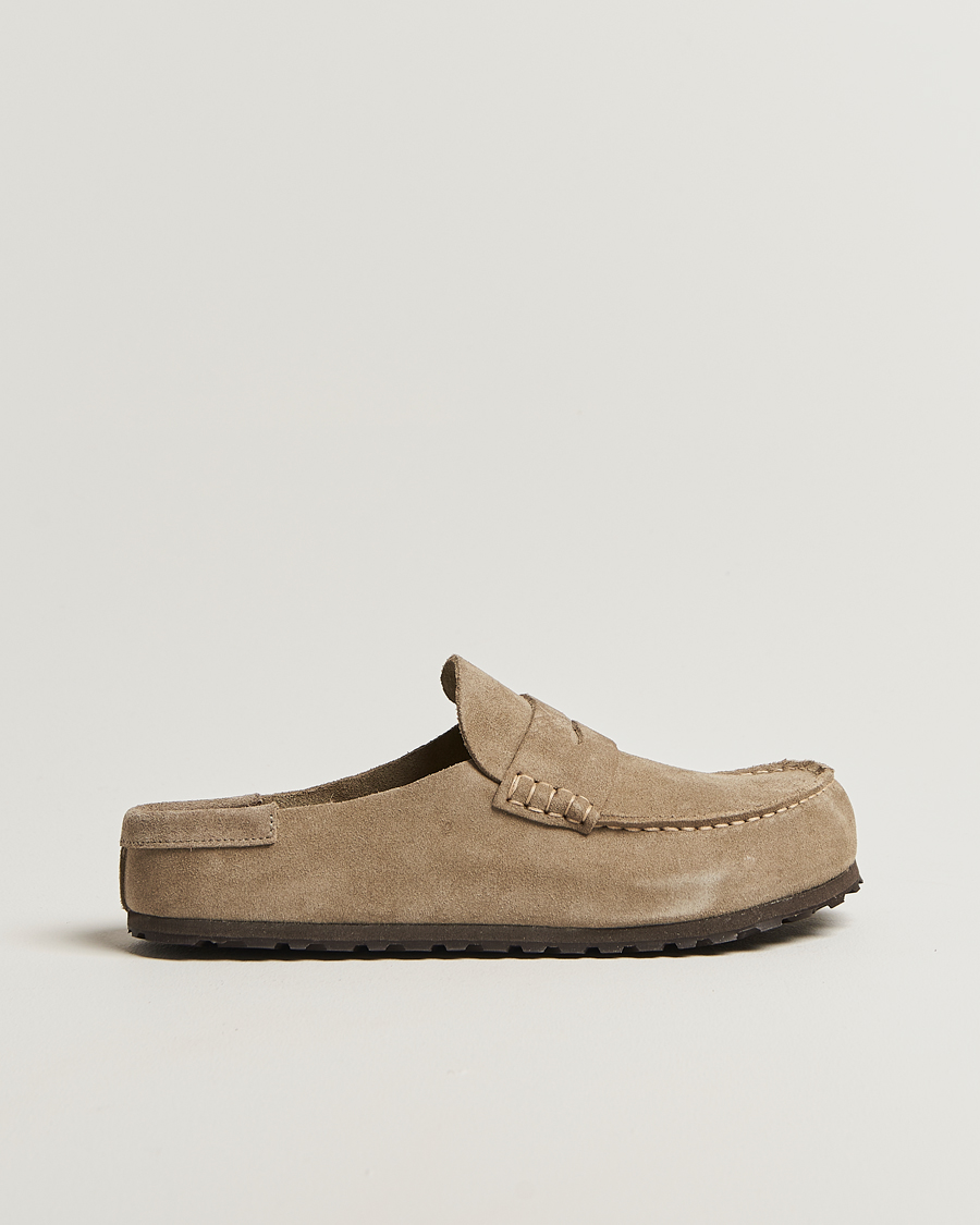 Herre | Sandaler & Hjemmesko | BIRKENSTOCK | Naples Taupe Suede