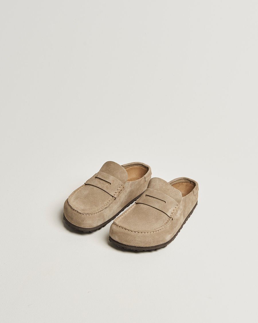 Herre | Sandaler & Hjemmesko | BIRKENSTOCK | Naples Taupe Suede
