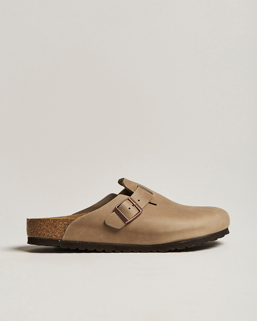 Herre | Sandaler & Hjemmesko | BIRKENSTOCK | Boston Classic Footbed Tabacco Oiled Leather
