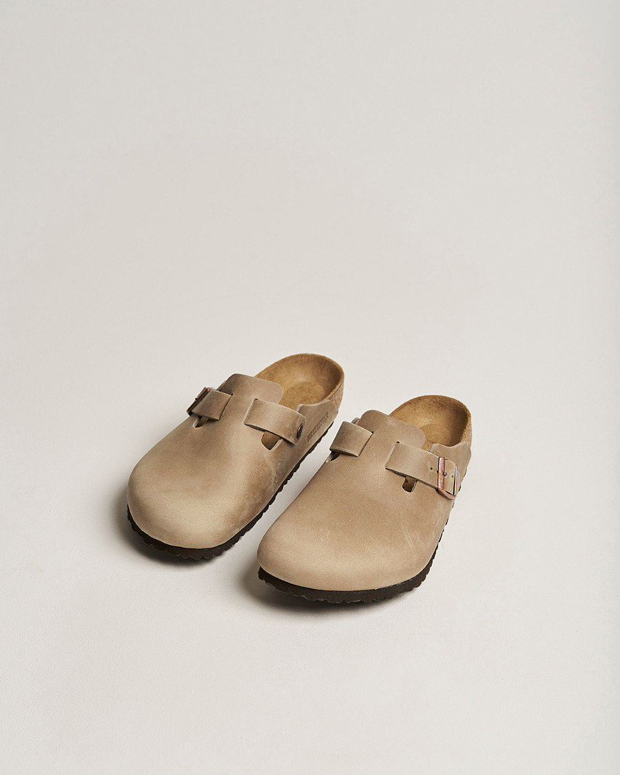 Herre | Sandaler & Hjemmesko | BIRKENSTOCK | Boston Classic Footbed Tabacco Oiled Leather