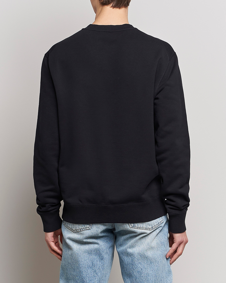 Herre | Trøjer | Lanvin | Logo Embroidered Sweatshirt Black