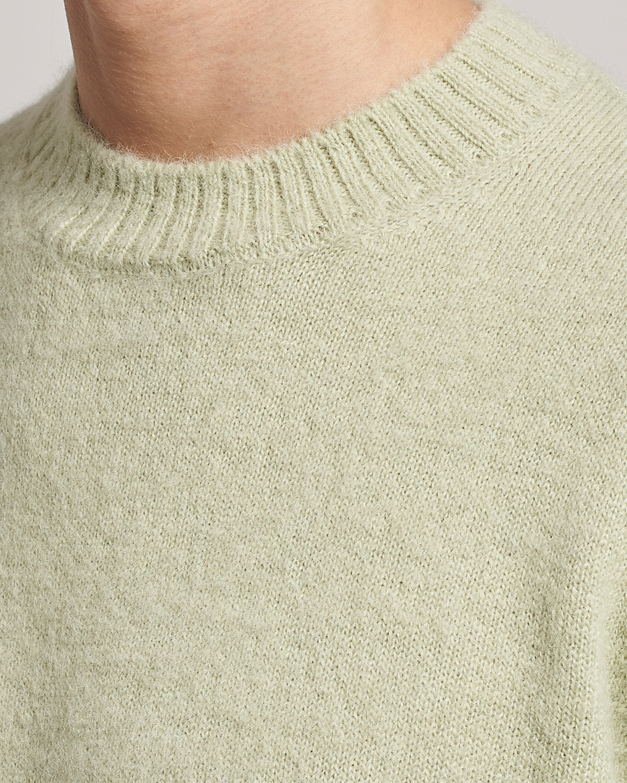 Herre | Trøjer | Lanvin | Brushed Mohair Sweater Sage
