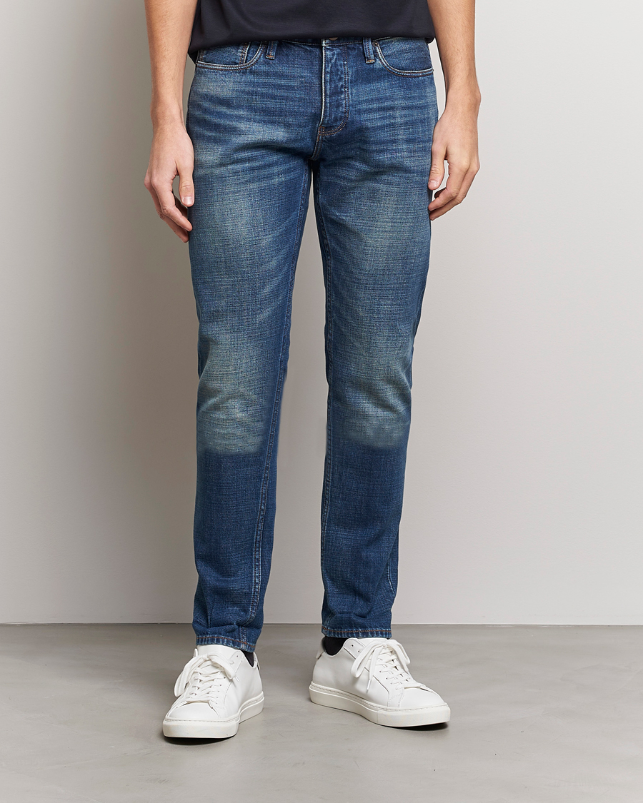 Herre | Slim fit | Emporio Armani | Slim Fit Jeans Vintage Blue
