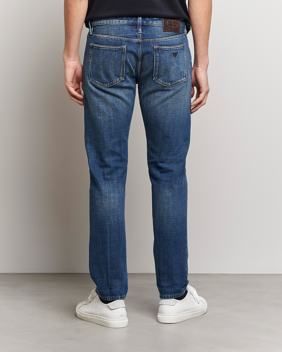 Herre | Jeans | Emporio Armani | Slim Fit Jeans Vintage Blue