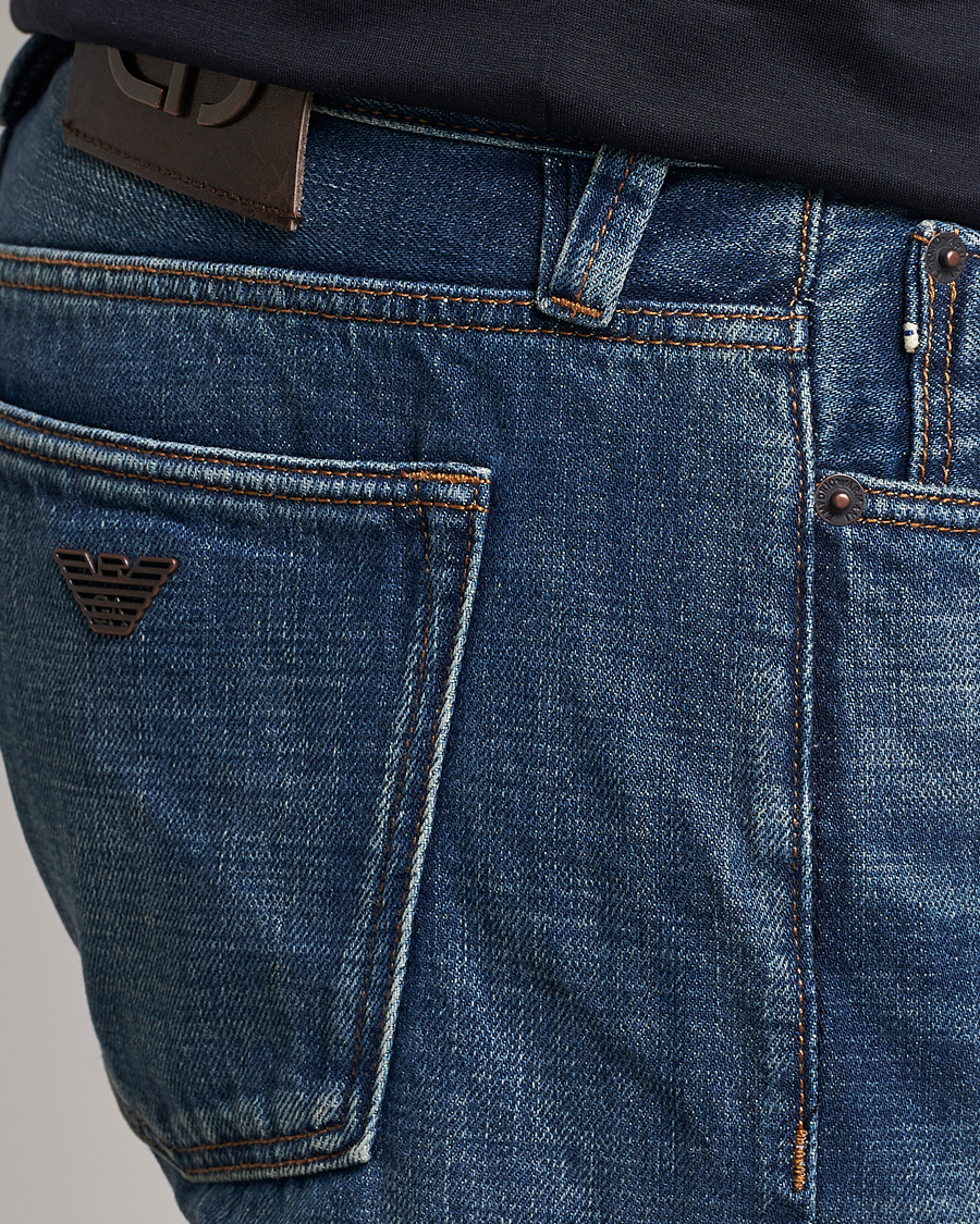 Herre | Jeans | Emporio Armani | Slim Fit Jeans Vintage Blue