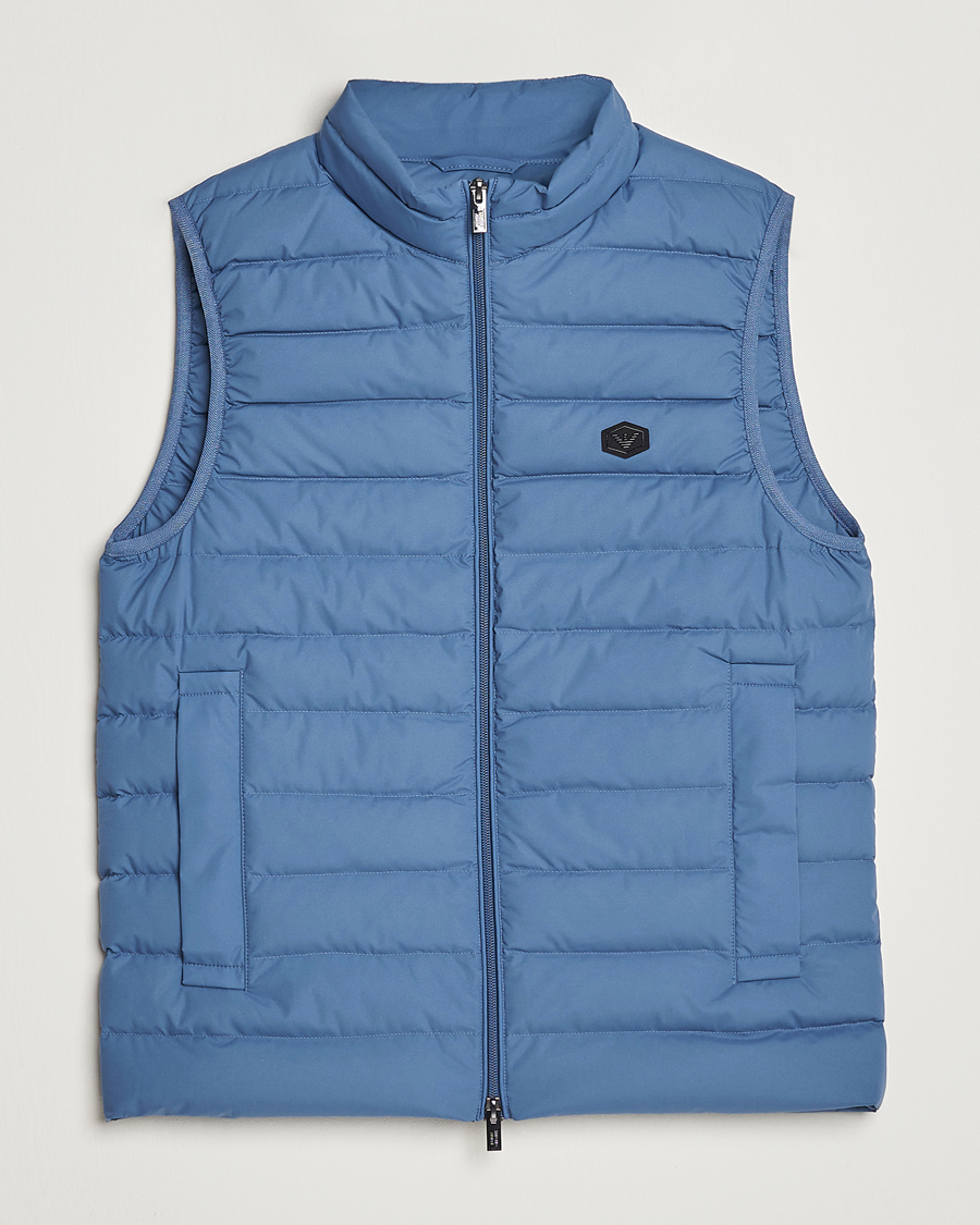 Herre | Veste | Emporio Armani | Light Vest Blue