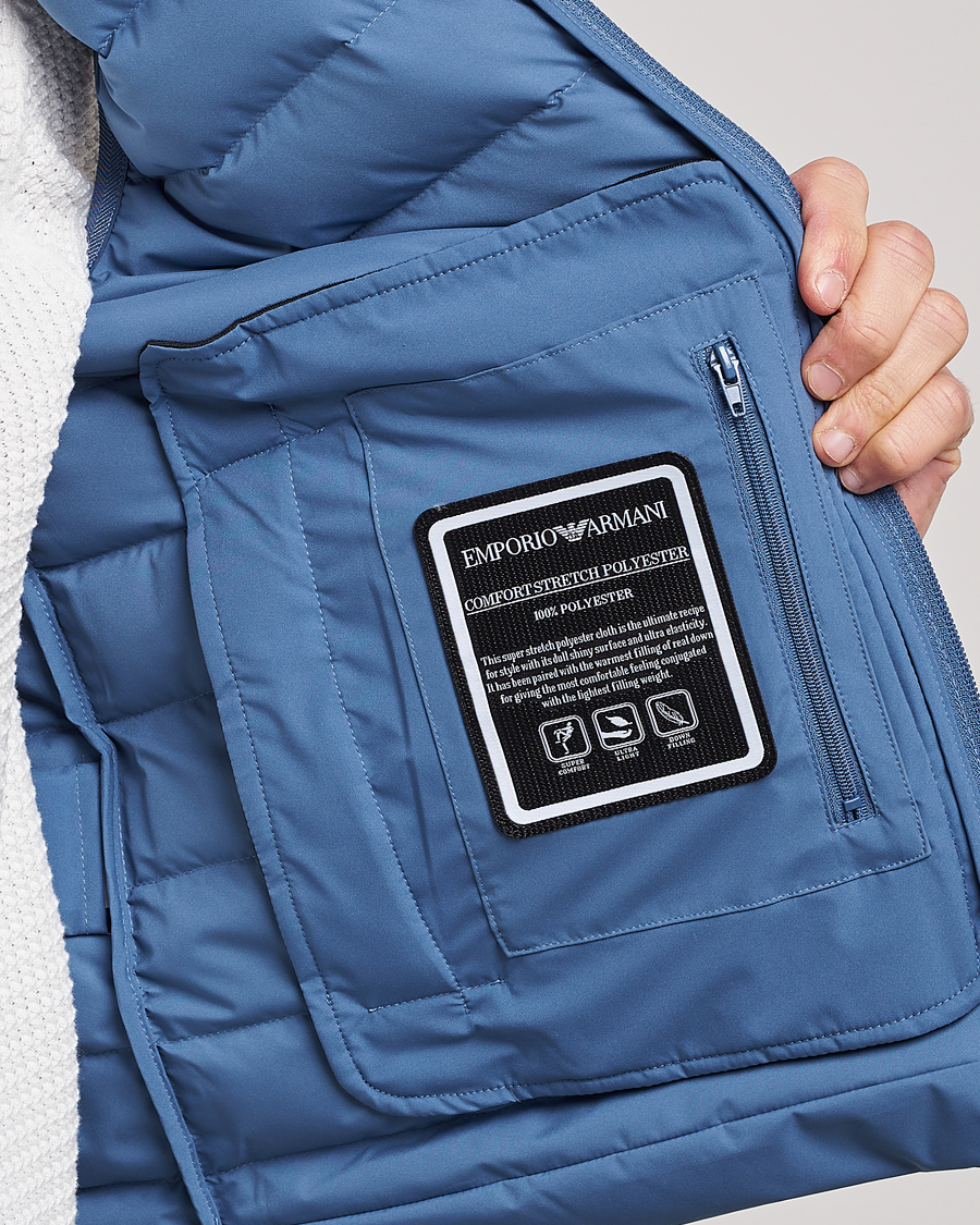 Herre | Veste | Emporio Armani | Light Vest Blue