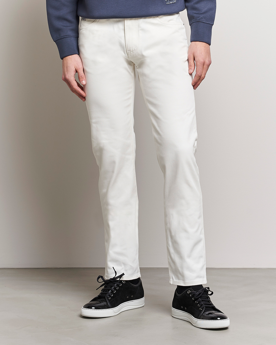Herre | Slim fit | Emporio Armani | 5-Pocket Jeans White