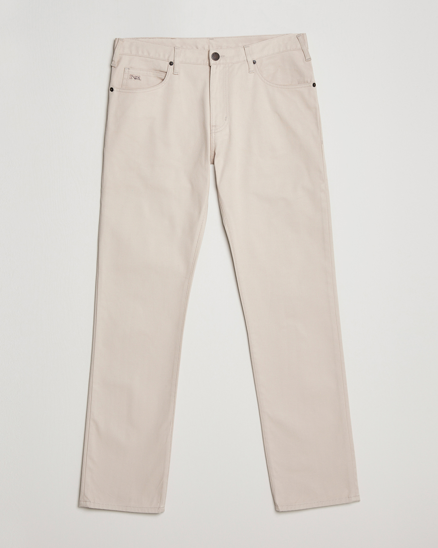 Herre | Jeans | Emporio Armani | 5-Pocket Jeans Beige