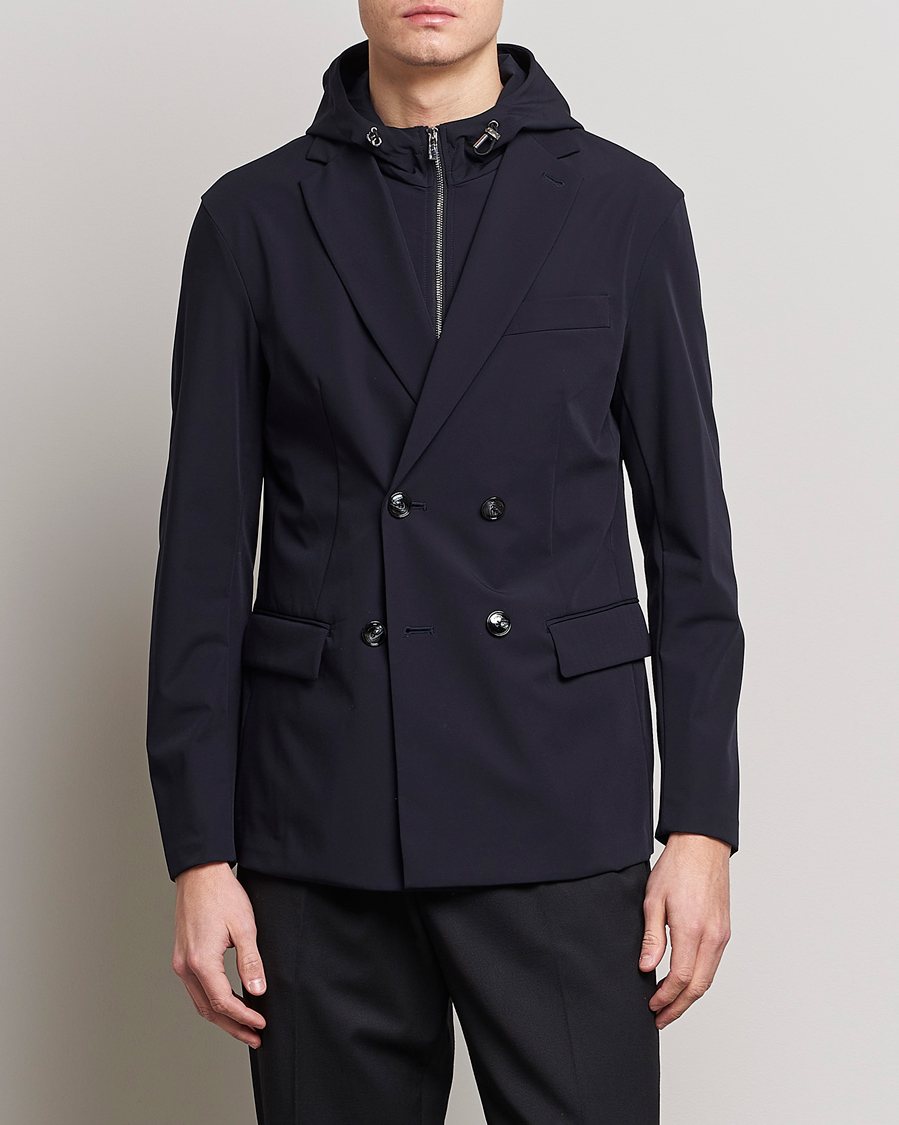 Herre | Blazere & jakker | Emporio Armani | Techincal Nylon Jacket Navy