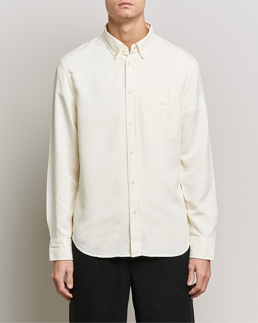 Herre | Skjorter | Filippa K | Zachary Lyocell Shirt Beige