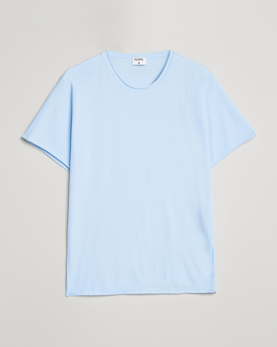 Herre | T-Shirts | Filippa K | Roll Neck Tee Pastell