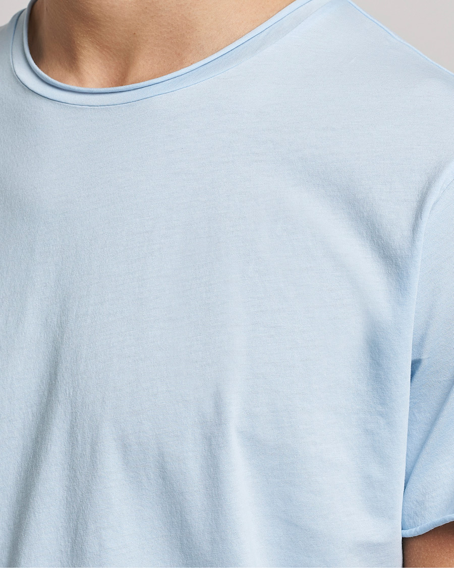 Herre | T-Shirts | Filippa K | Roll Neck Tee Pastell