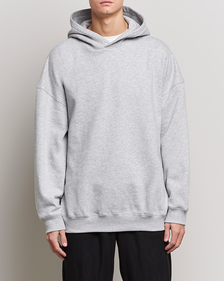 Herre | Trøjer | Filippa K | Hoodie Grey Melange