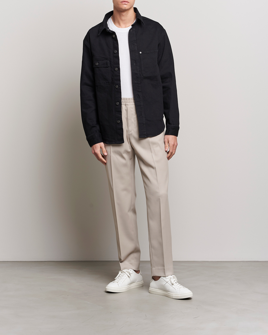 Filippa K Relaxed Terry Trousers Beige -
