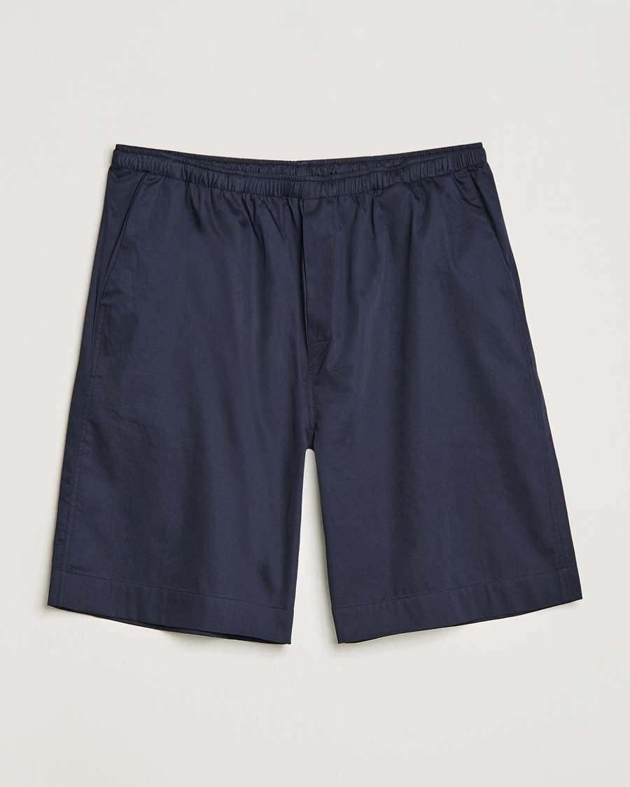 Herre | Shorts | Filippa K | Cotton Lounge Shorts Night Blue
