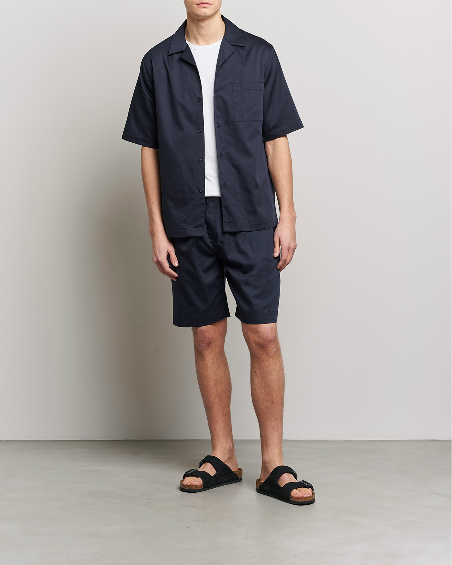 Herre | Shorts | Filippa K | Cotton Lounge Shorts Night Blue