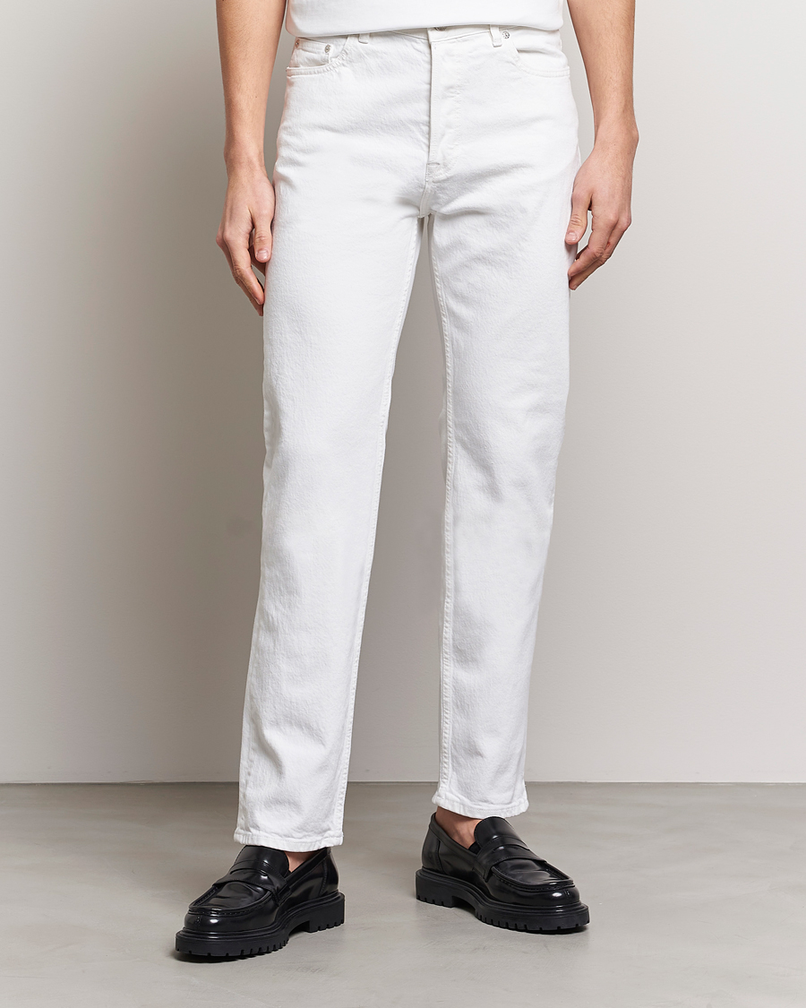 Herre |  | Filippa K | Classic Straight Jeans Washed White