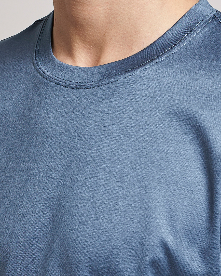 Herre | T-Shirts | Eton | Filo Di Scozia T-Shirt Gray