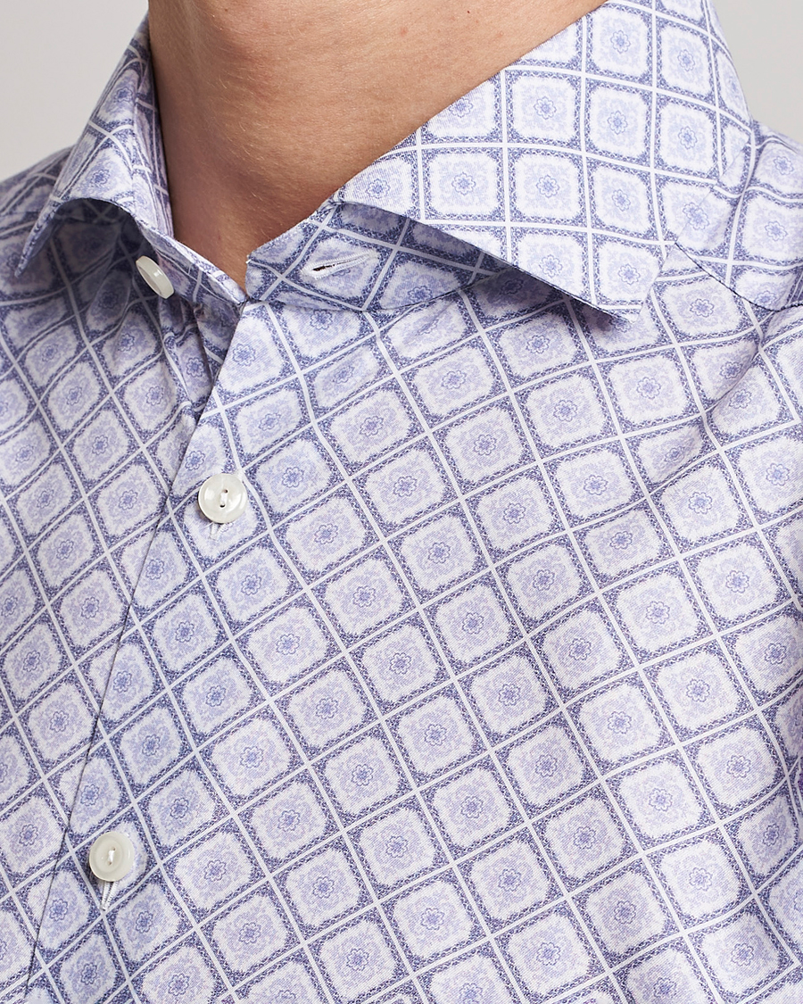 Herre | Skjorter | Eton | Medallon Twill Shirt Mid Blue