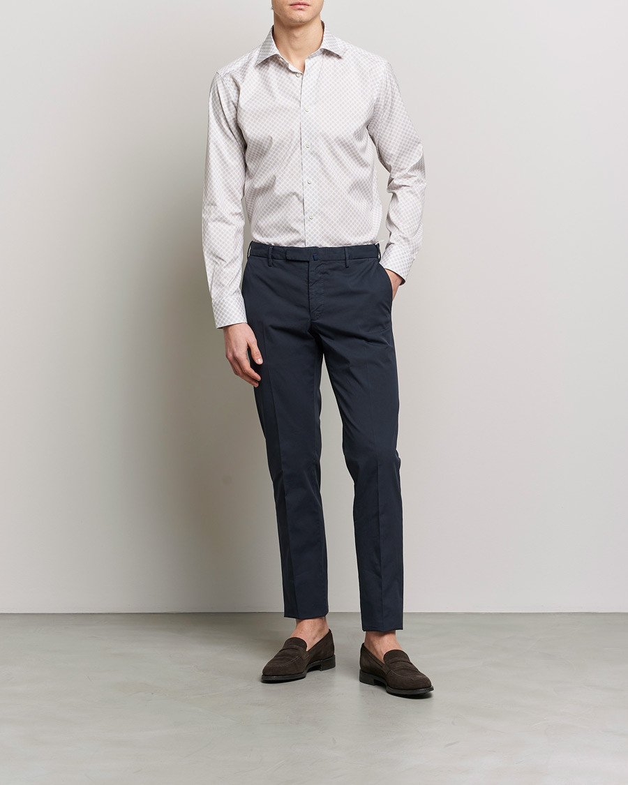 Herre | Skjorter | Eton | Signature Poplin Shirt Brown