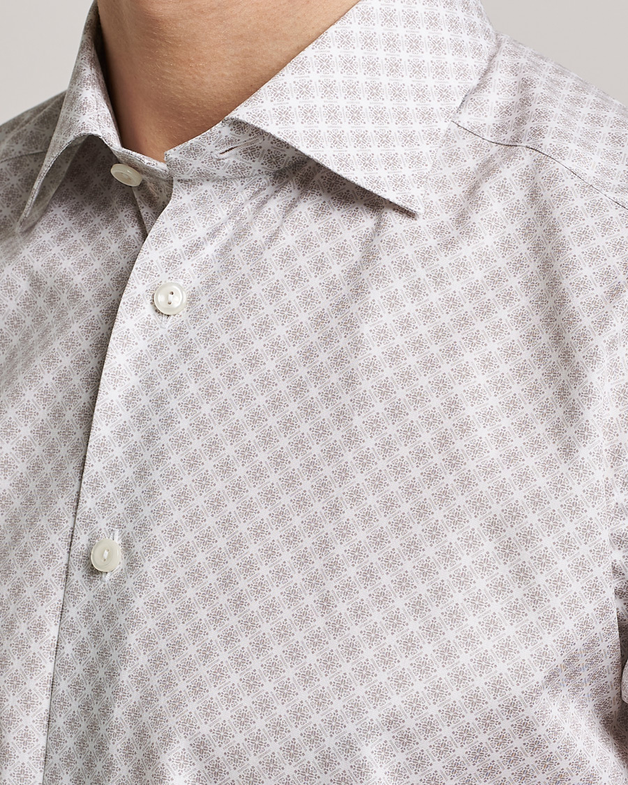 Herre | Skjorter | Eton | Signature Poplin Shirt Brown