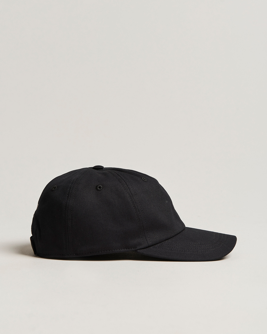 Herre | Eton Cotton Baseball Cap Black | Eton | Cotton Baseball Cap Black