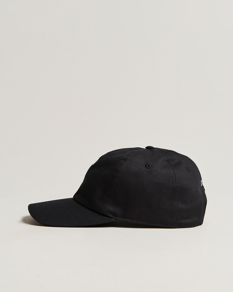 Herre | Eton Cotton Baseball Cap Black | Eton | Cotton Baseball Cap Black