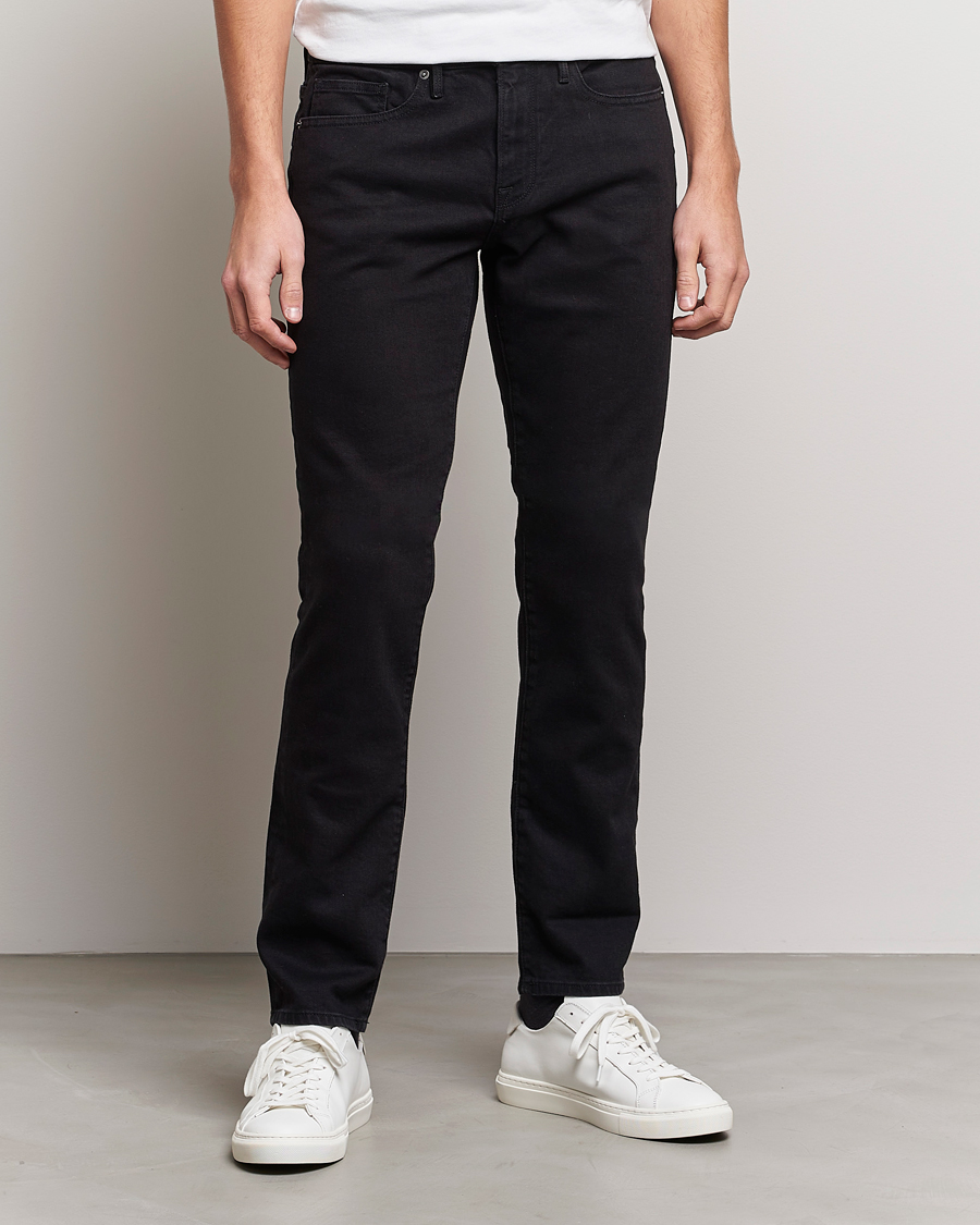 Herre | Grå jeans | FRAME | L´Homme Slim Stretch Jeans Noir