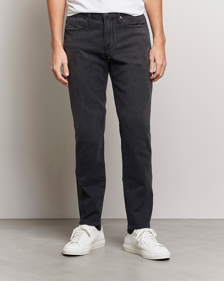 Herre | Slim fit | FRAME | L´Homme Slim Stretch Jeans Fade To Grey