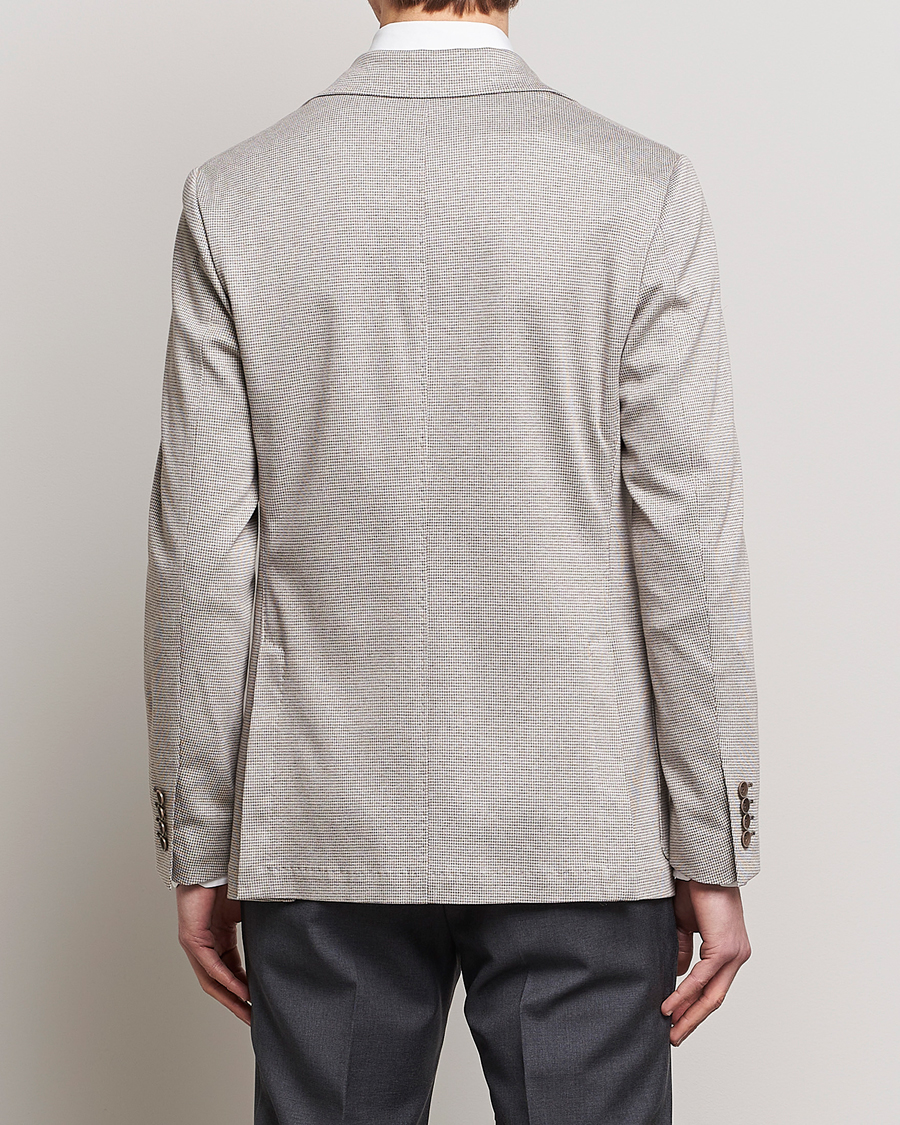 Herre | Blazere & jakker | Canali | Houndstooth Jersey Blazer Beige