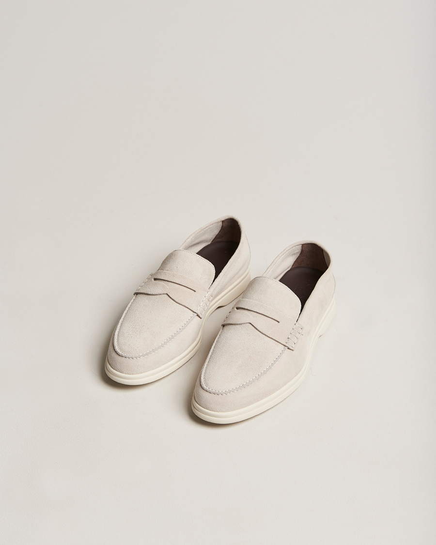 Summer Loafers Light Suede - CareOfCarl.dk